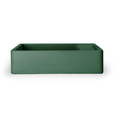 NOOD CO SHELF 01 ABOVE COUNTER / WALL HUNG BASIN TEAL 440MM