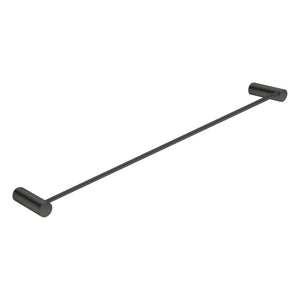 AQUAPERLA SINGLE TOWEL RAIL GUNMETAL 600MM