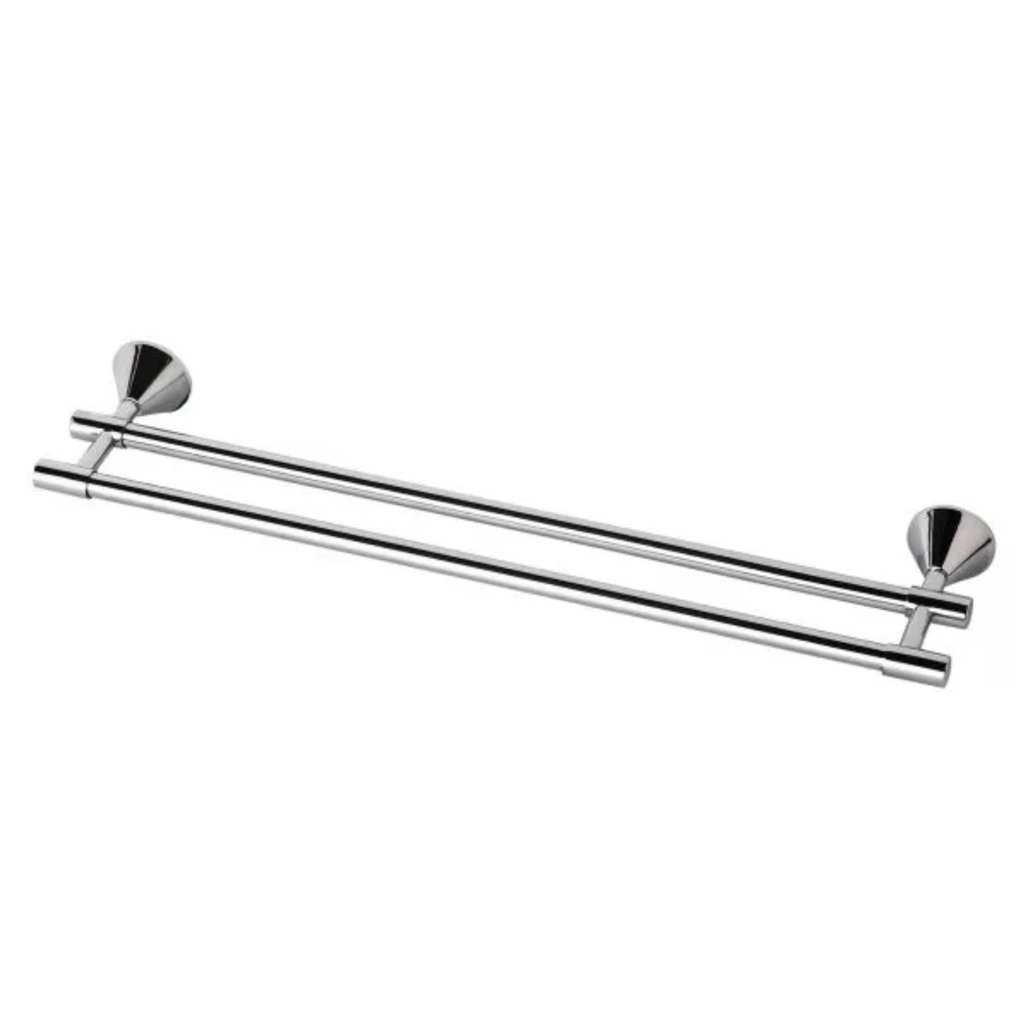 PHOENIX IVY DOUBLE NON-HEATED TOWEL RAIL CHROME (AVAILABLE IN 760MM AND 900MM)