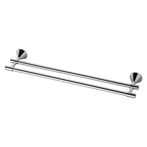 PHOENIX IVY DOUBLE NON-HEATED TOWEL RAIL CHROME (AVAILABLE IN 760MM AND 900MM)