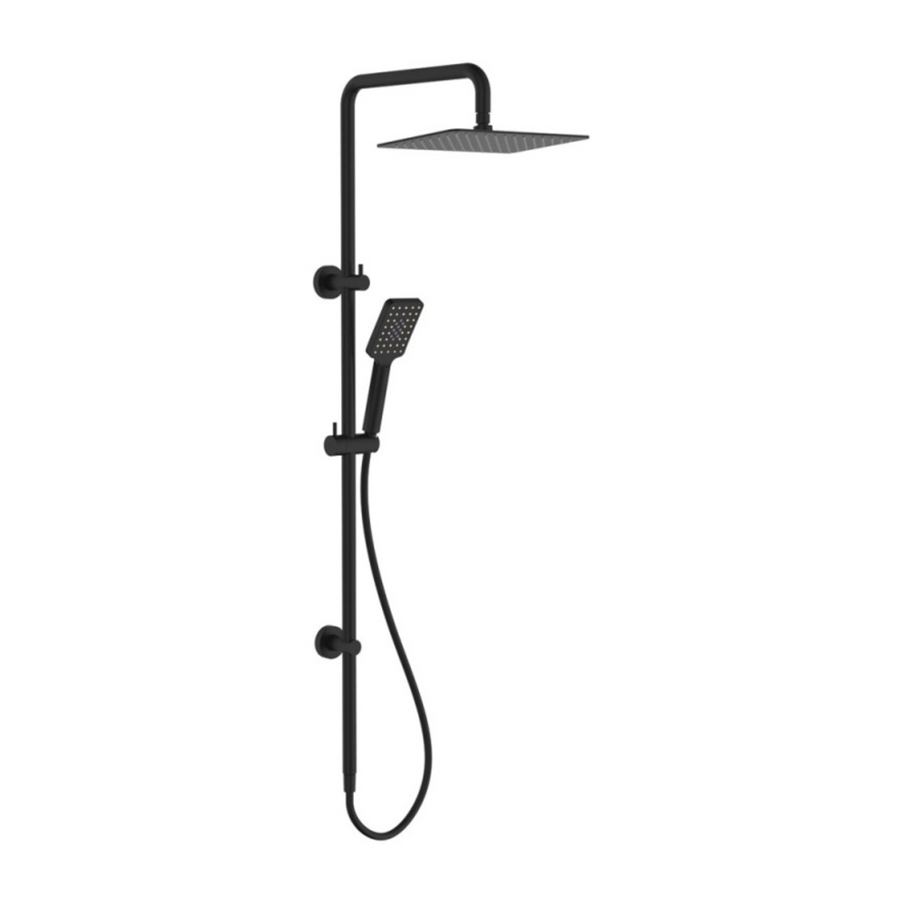 FIENZA TONO TWIN SHOWER MATTE BLACK