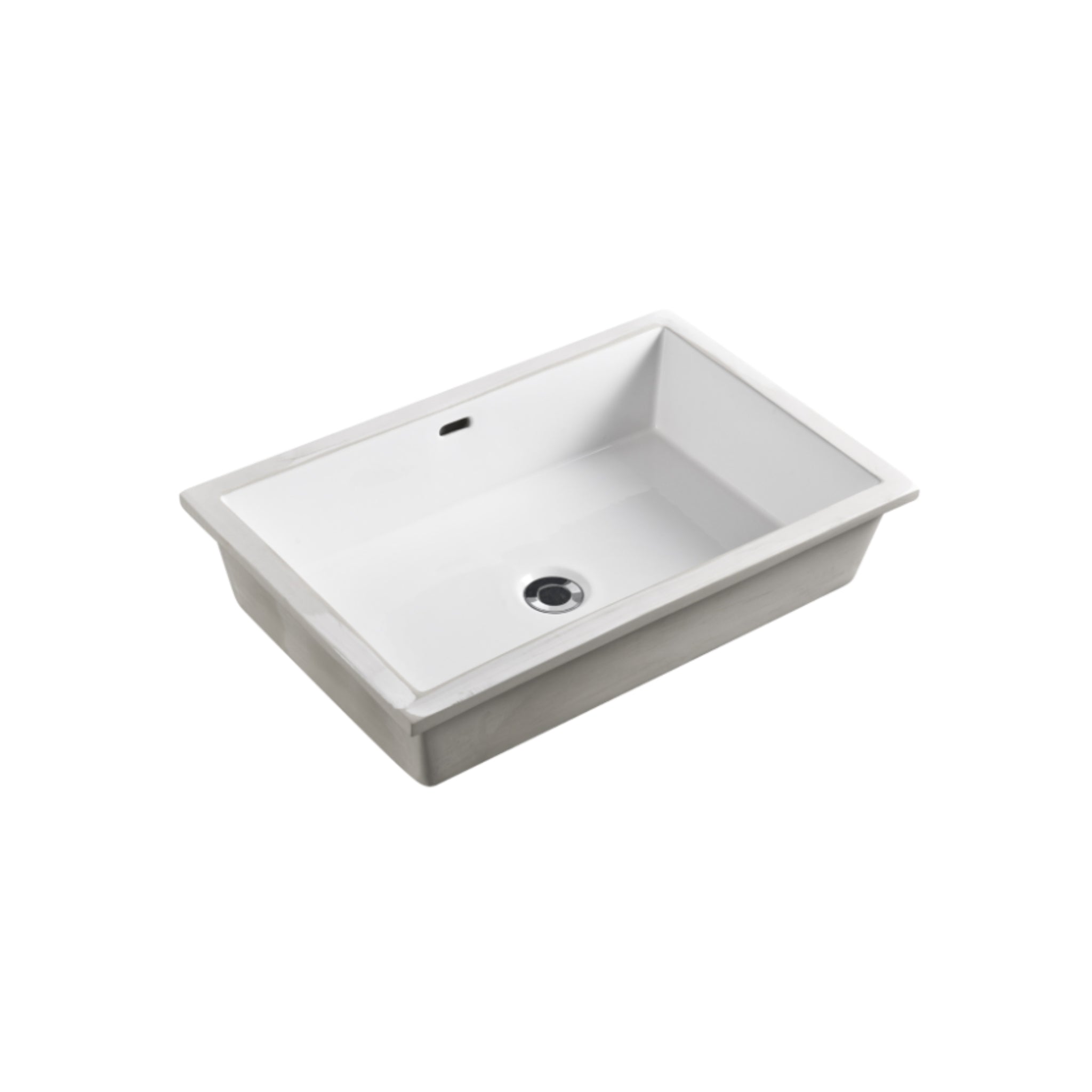 OLIVERI OSLO RECTANGULAR UNDERMOUNT BASIN WHITE 600MM