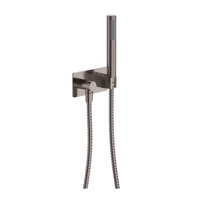 FIENZA ISABELLA RECTANGULAR PLATE HAND SHOWER GUN METAL