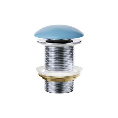 FIENZA POP-UP/POP-DOWN NON-OVERFLOW BASIN WASTE 32MM MATTE BLUE