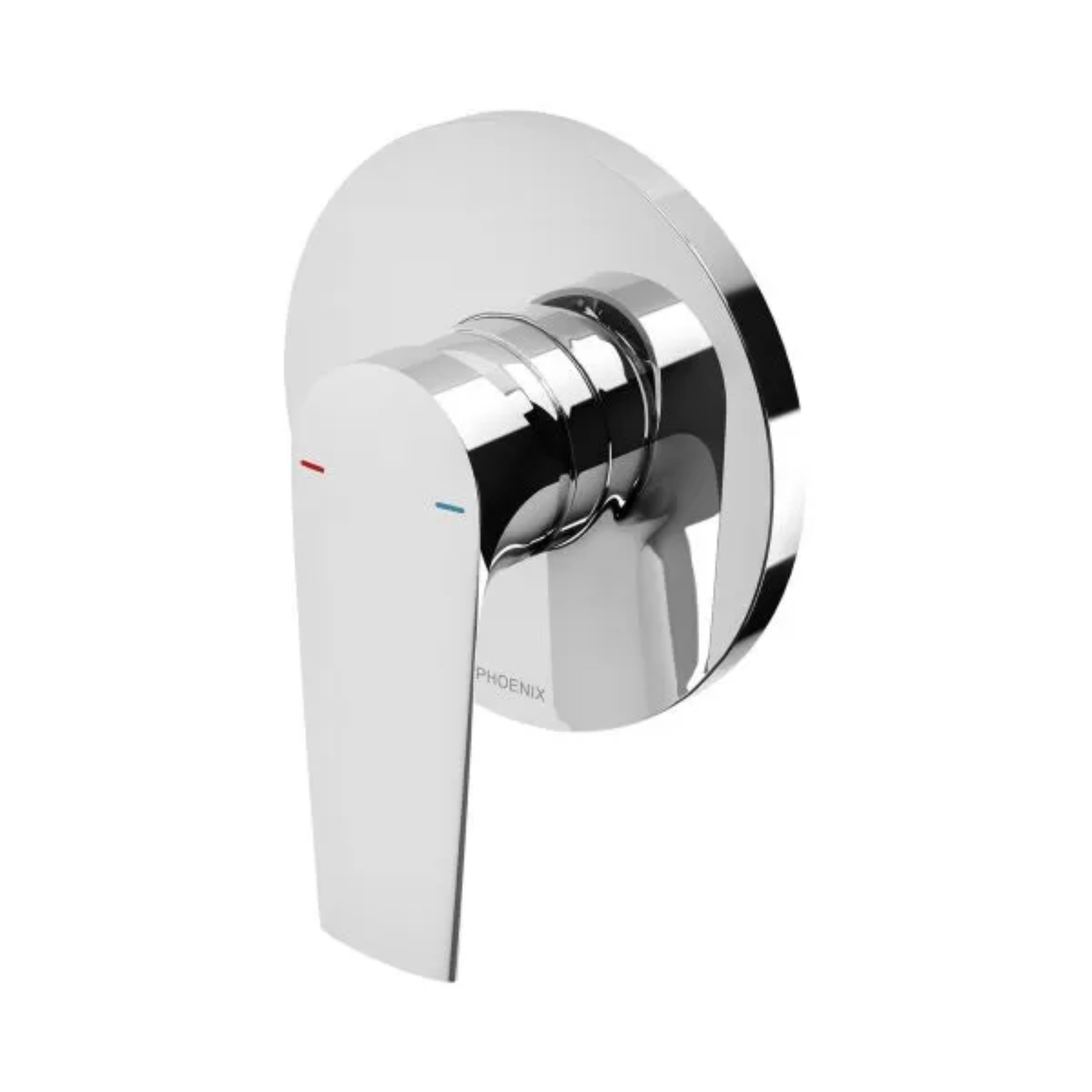 PHOENIX ARLO SHOWER AND WALL MIXER WITH TRIM KIT AND BODY CHROME