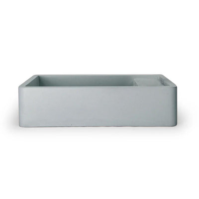 NOOD CO SHELF 01 ABOVE COUNTER / WALL HUNG BASIN POWDER BLUE 440MM