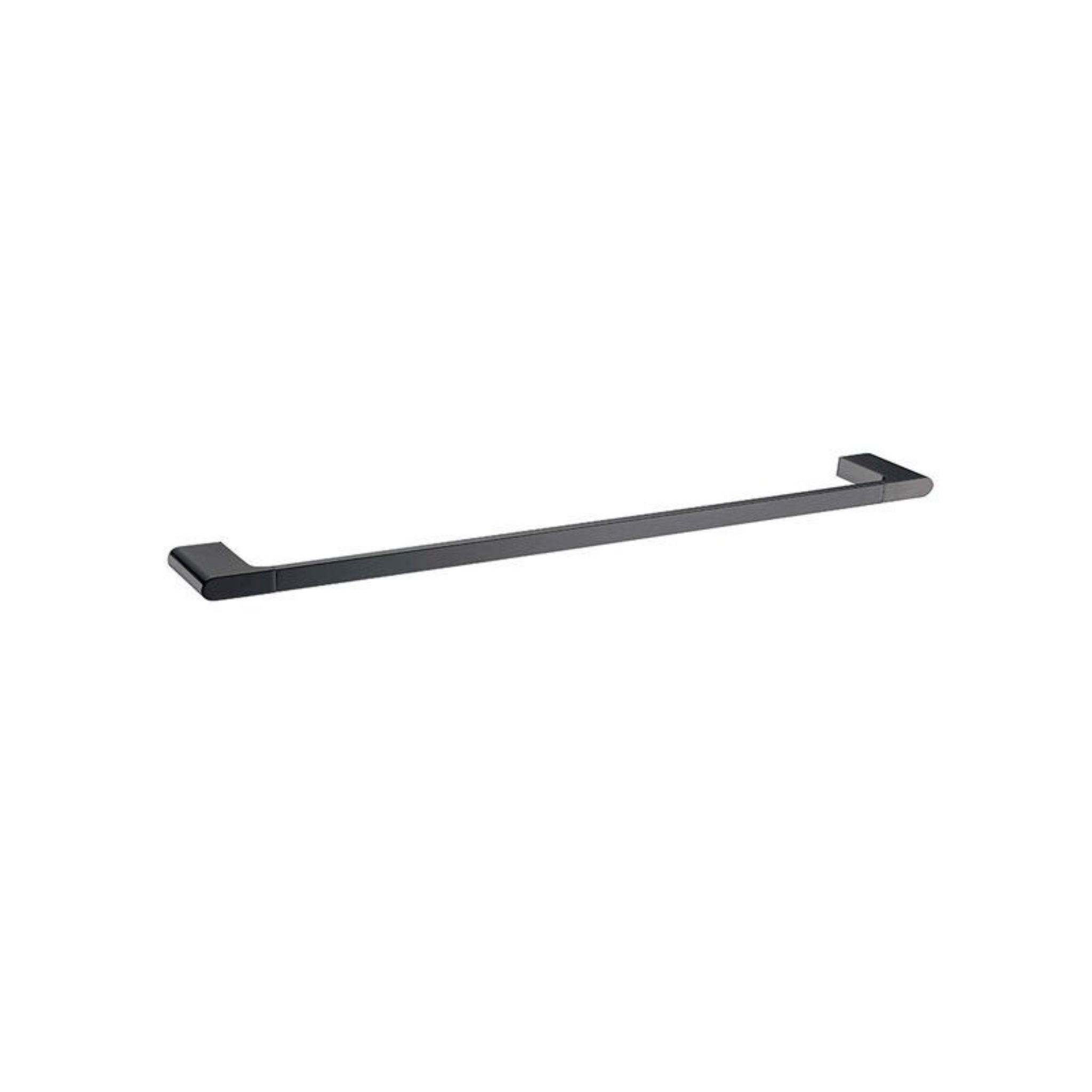AQUAPERLA AU SINGLE TOWEL RAIL 600MM GUN METAL