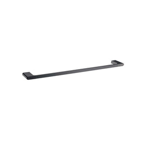AQUAPERLA AU SINGLE TOWEL RAIL 600MM GUN METAL