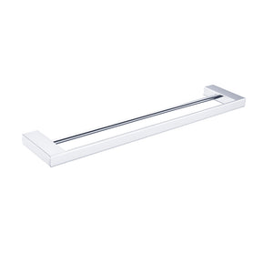 NERO CELIA NON-HEATED DOUBLE TOWEL RAILS CHROME (AVAILABLE IN 600MM AND 800MM)