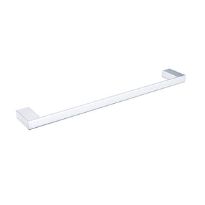 NERO CELIA NON-HEATED SINGLE TOWEL RAIL CHROME (AVAILABLE IN 600MM AND 800MM)