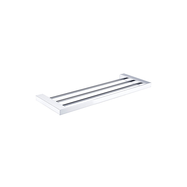 NERO CELIA NON-HEATED TOWEL RACK 600MM CHROME