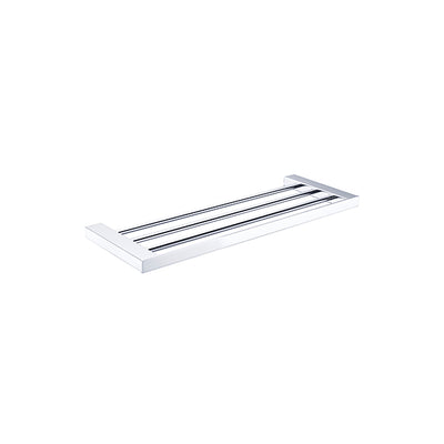 NERO CELIA NON-HEATED TOWEL RACK 600MM CHROME