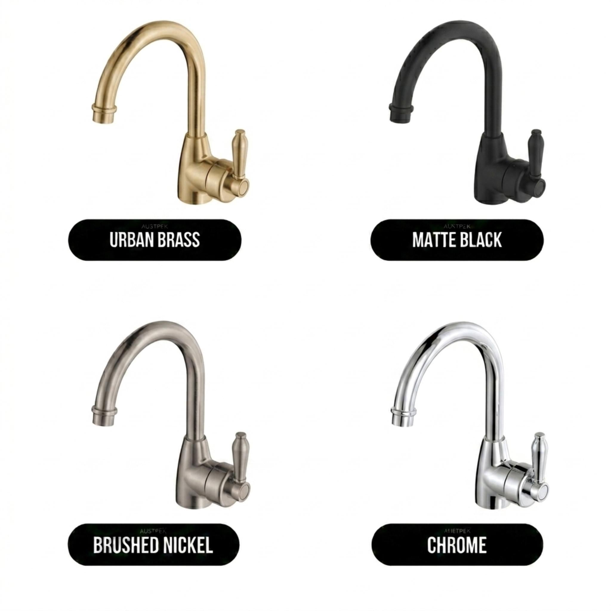 FIENZA ELEANOR GOOSENECK BASIN MIXER 264MM CHROME