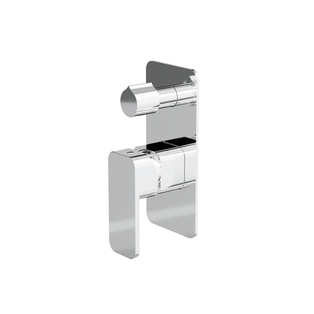 LINSOL ZIA WALL MIXER WITH DIVERTER 177MM CHROME