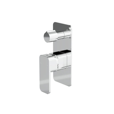LINSOL ZIA WALL MIXER WITH DIVERTER 177MM CHROME