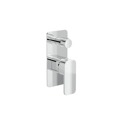 LINSOL ZIA WALL MIXER WITH DIVERTER 177MM CHROME