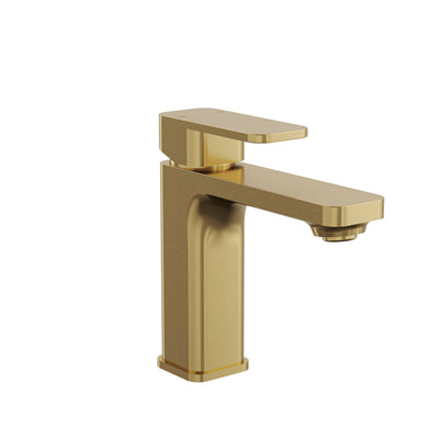 LINSOL ZIA BASIN MIXER 160MM BRUSHED BRASS