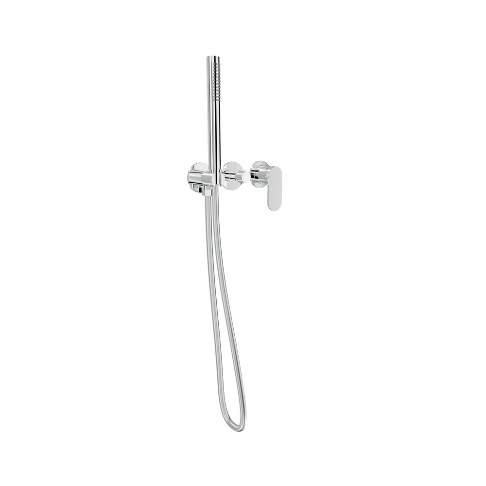 LINSOL CAPO 3-PLATE WALL MIXER WITH HAND SHOWER CHROME