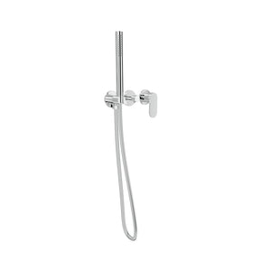 LINSOL CAPO 3-PLATE WALL MIXER WITH HAND SHOWER CHROME