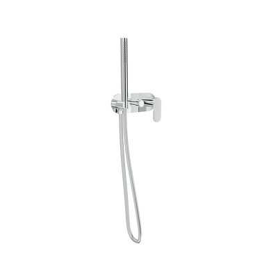 LINSOL CAPO 1-PLATE WALL MIXER WITH HAND SHOWER CHROME