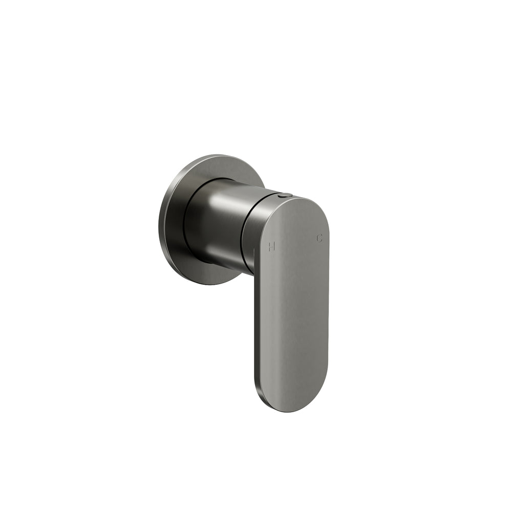 LINSOL CAPO WALL MIXER 116MM GUN METAL