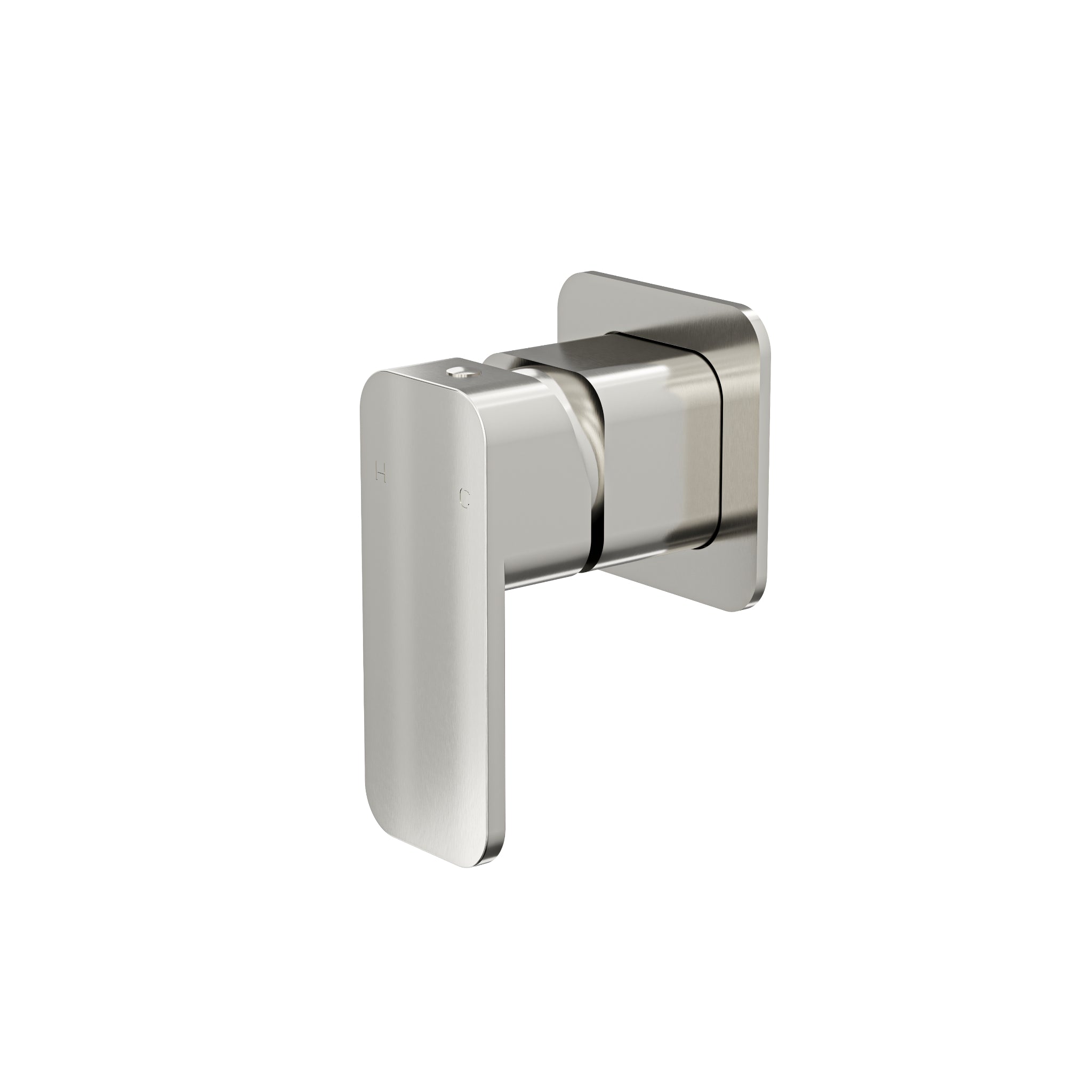 LINSOL ZIA WALL MIXER 111MM BRUSHED NICKEL