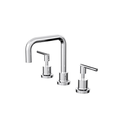 LINSOL TRE LEVER HANDLE BASIN SET CHROME