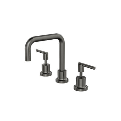 LINSOL TRE LEVER HANDLE BASIN SET GUN METAL