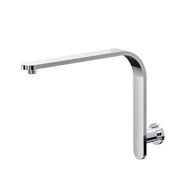 LINSOL CORSICA FLAT UPSWEPT WALL ARM 280MM CHROME