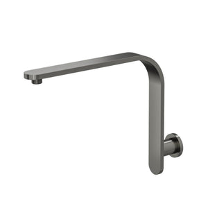 LINSOL CORSICA FLAT UPSWEPT WALL ARM 280MM GUN METAL