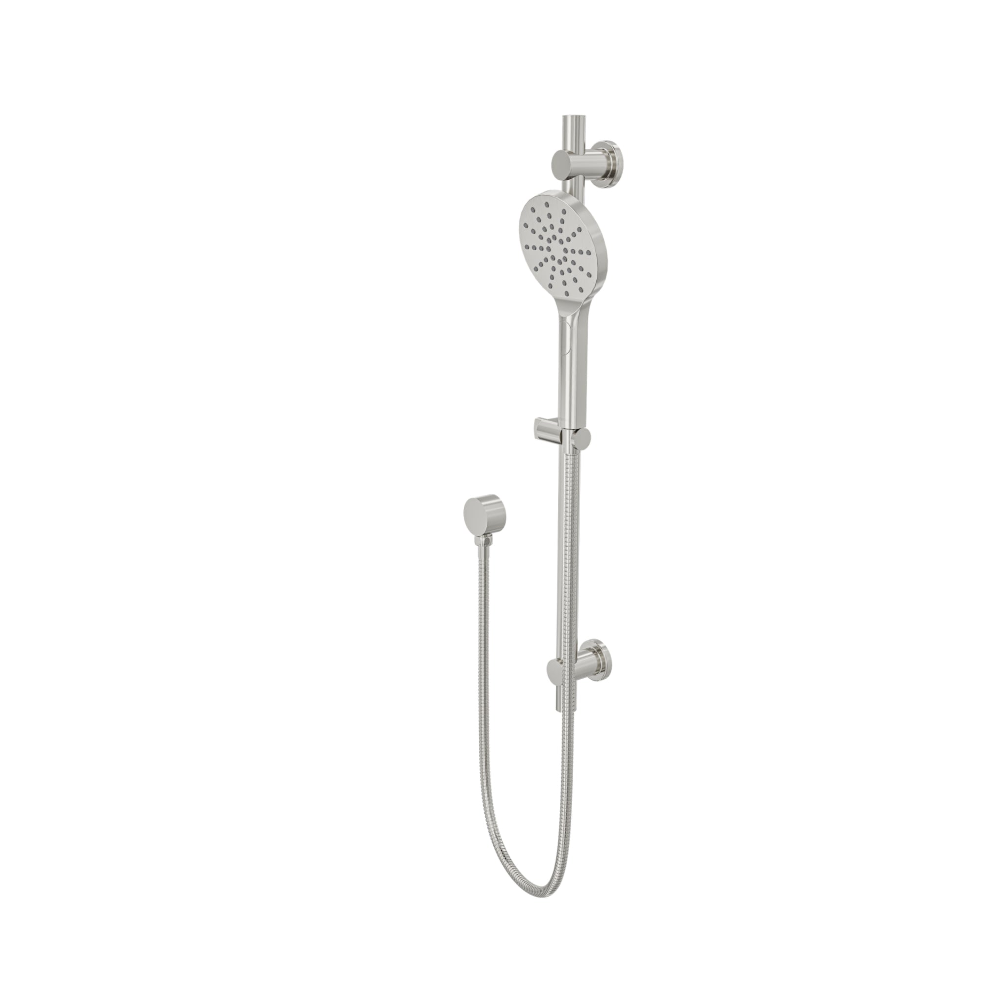 LINSOL SOULJET SHOWER RAIL 683MM BRUSHED NICKEL