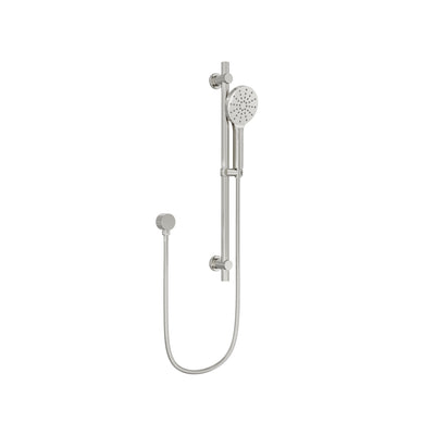 LINSOL SOULJET SHOWER RAIL 683MM BRUSHED NICKEL