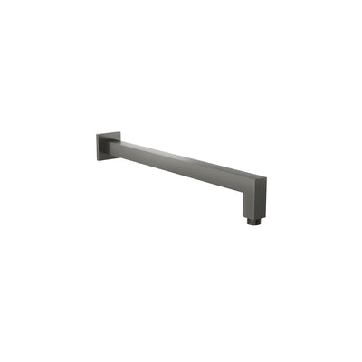 LINSOL TIANA SQUARE WALL ARM 400MM GUN METAL