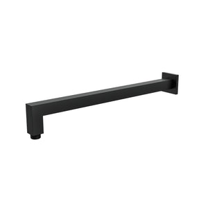 LINSOL TIANA SQUARE WALL ARM 400MM MATTE BLACK