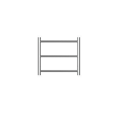 LINSOL AVID LEAD FREE 3 BAR NON-HEATED TOWEL RAIL CHROME