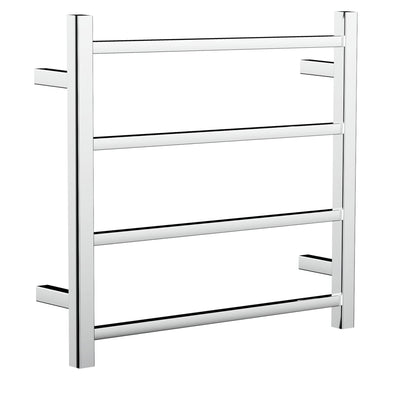 LINSOL SPIRIT LEAD FREE 4 BAR NON-HEATED TOWEL RAIL CHROME