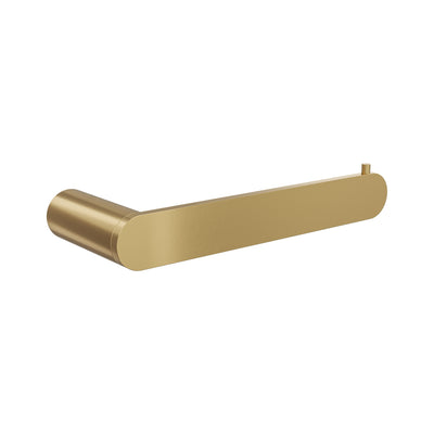 LINSOL CIRCLE TOILET ROLL HOLDER BRUSHED BRASS