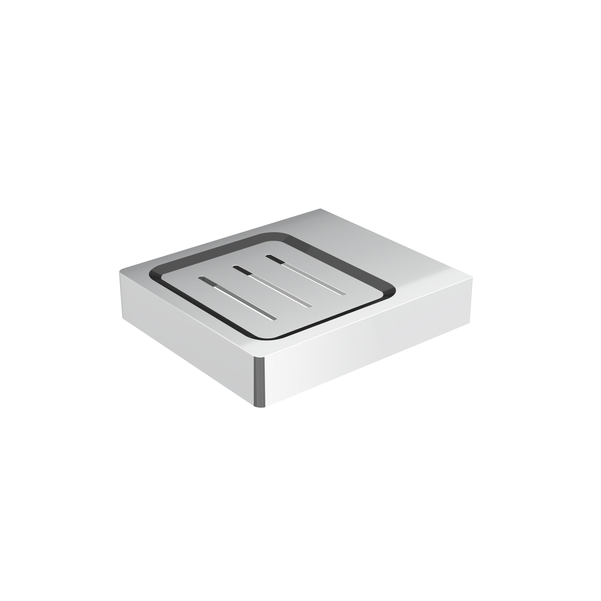 LINSOL CIRCLE LEAD FREE SOAP DISH HOLDER CHROME