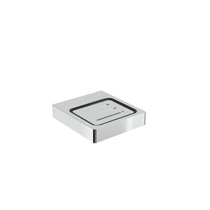 LINSOL CIRCLE SOAP DISH HOLDER CHROME