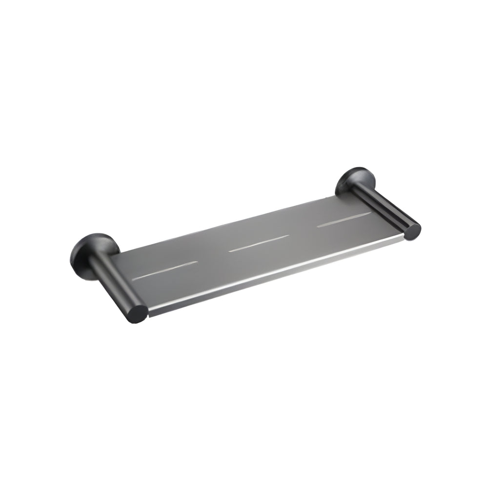 LINSOL LUX S2 SHOWER SHELF GUN METAL