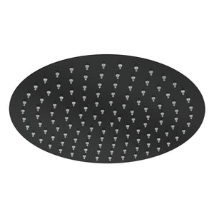 LINSOL SOUL ROUND SHOWER HEAD 300MM MATTE BLACK
