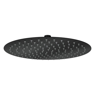 LINSOL SOUL LEAD FREE ROUND SHOWER HEAD 300MM MATTE BLACK
