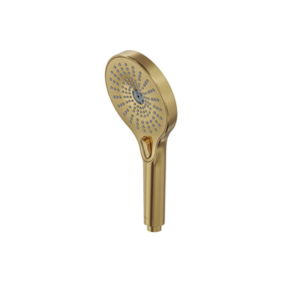 LINSOL OCEANJET MULTIFUNCTION HAND SHOWER 130MM BRUSHED BRASS