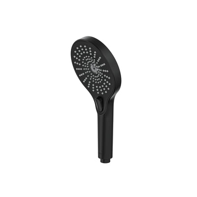 LINSOL OCEANJET MULTIFUNCTION HAND SHOWER 130MM MATTE BLACK