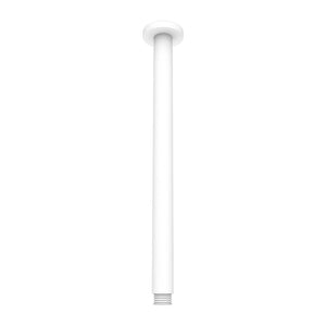NERO ROUND CEILING SHOWER ARM 300MM MATTE WHITE