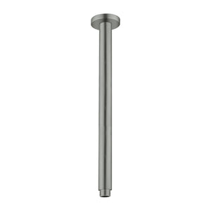 NERO ROUND CEILING SHOWER ARM GRAPHITE (AVAILABLE IN 150MM AND 300MM)