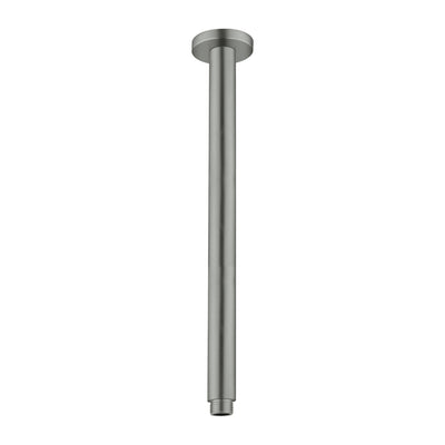 NERO ROUND CEILING SHOWER ARM GRAPHITE (AVAILABLE IN 150MM AND 300MM)