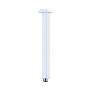 NERO SQUARE CEILING SHOWER ARM CHROME (AVAILABLE IN 150MM, 300MM, 450MM AND 600MM)