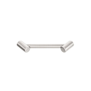 NERO MECCA CARE FOOTREST CORNER GRAB RAIL 215MM BRUSHED NICKEL