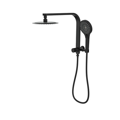 LINSOL OCEANJET TWIN SHOWER SYSTEM MATTE BLACK